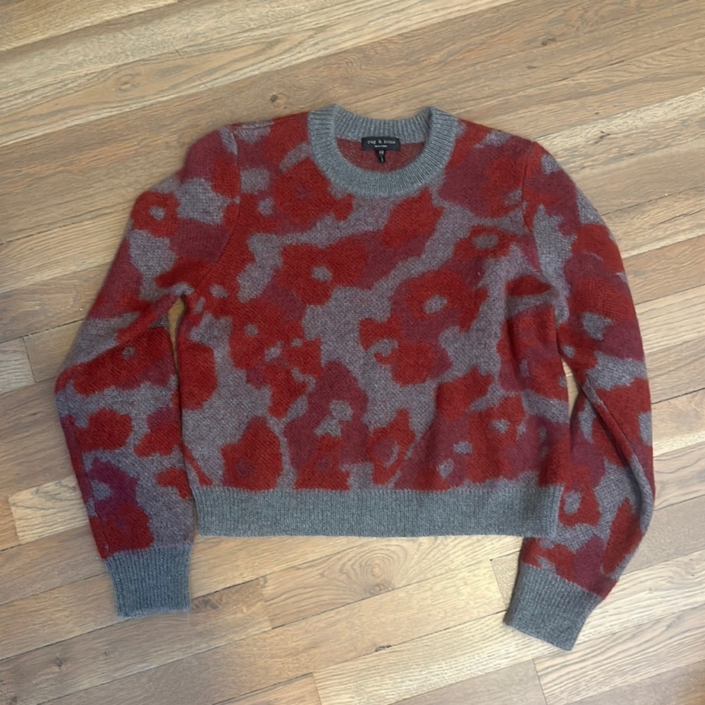 NWOT RAG & BONE Mohair Cropped Sweater